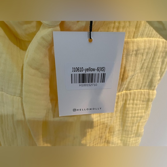 Hello Molly Only Desire Yellow Dress size XS - Picture 4 of 5